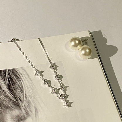 925 Silver Plated 18K Gold Clover Bracelet with Zircon Stones – Elegant, Simple & Luxury Design - STAR8S