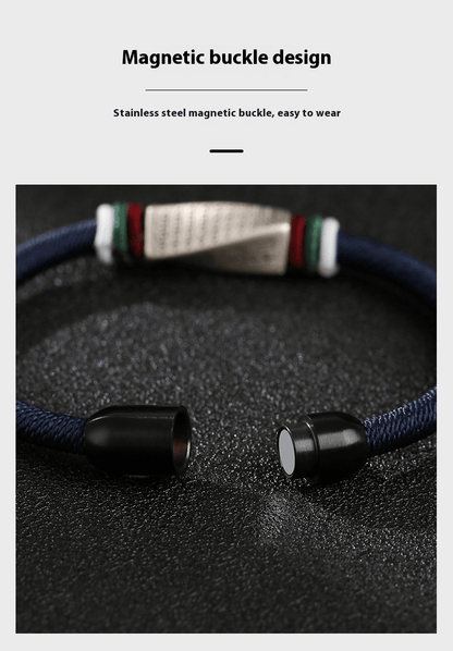 999 Silver Wealth Bracelet for Men | Handmade Braided Bracelet Simple & Elegant Gift - STAR8S
