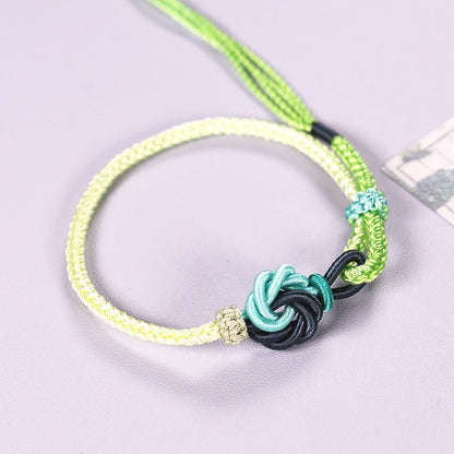 Adjustable Mandala Knot Handmade Braided Red String Bracelet - Unique Handcrafted Jewelry for Women | STAR8S - STAR8S