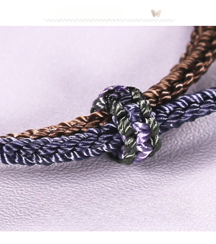 Adjustable Mandala Knot Handmade Braided Red String Bracelet - Unique Handcrafted Jewelry for Women | STAR8S - STAR8S