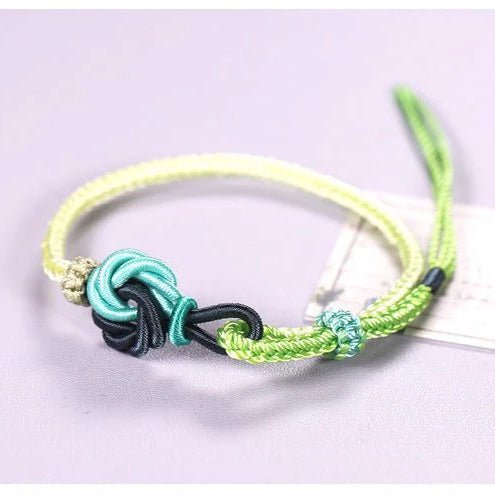 adjustable mandala knot handmade braided red string bracelet - unique handcrafted jewelry for women | star8s - star8s