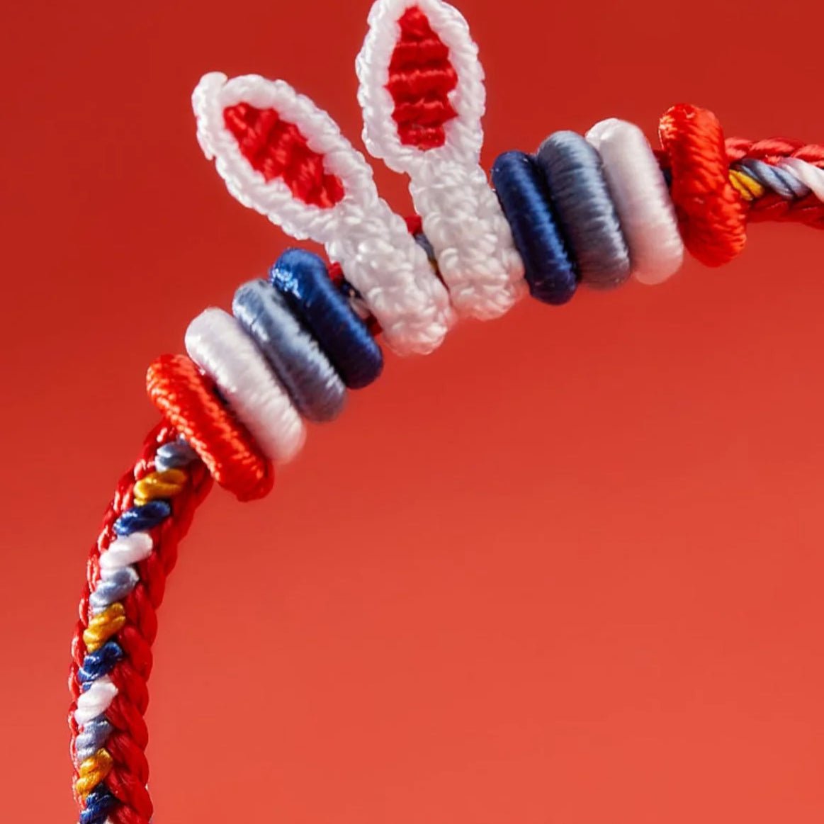 adorable rabbit red string bracelet: rabbit - ear zodiac year | star8s - star8s