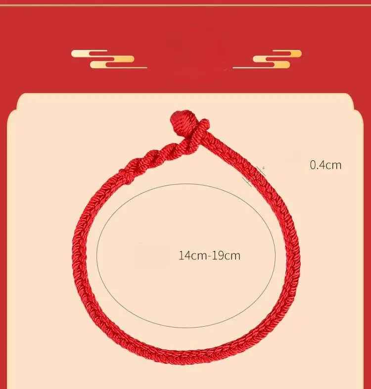Benmingnian Braided Hand Rope, Traditional Lucky Jewelry for Auspicious Year - STAR8S