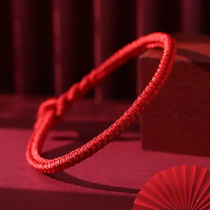 Benmingnian Braided Hand Rope, Traditional Lucky Jewelry for Auspicious Year - STAR8S