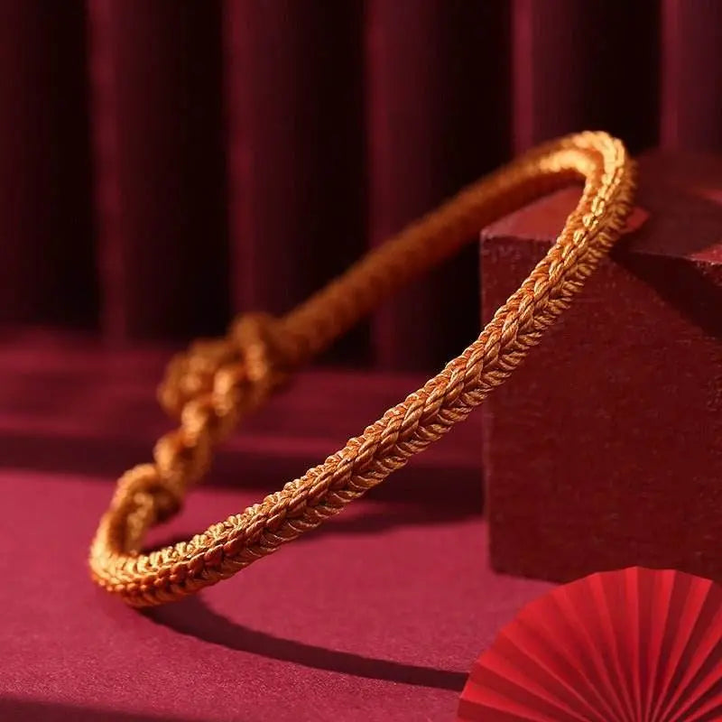 Benmingnian Braided Hand Rope, Traditional Lucky Jewelry for Auspicious Year - STAR8S