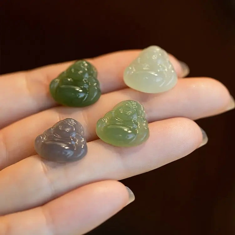 buddha necklace jade - heitian laughing buddha jewelry | star8s