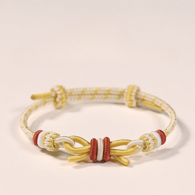 Butterfly Good Luck Red String Bracelet: Anime Character Personalized Bow Tie | STAR8S