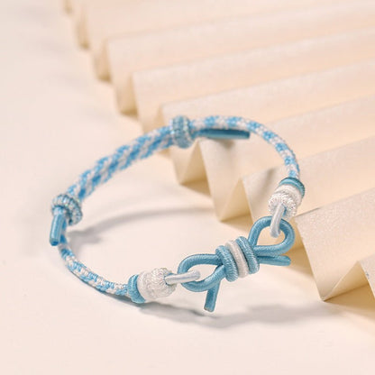 Butterfly Good Luck Red String Bracelet: Anime Character Personalized Bow Tie | STAR8S