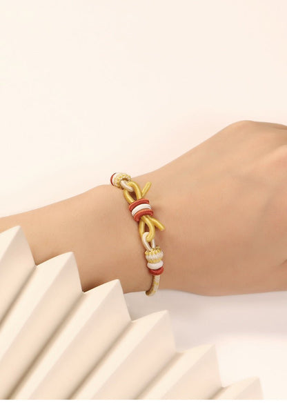 Butterfly Good Luck Red String Bracelet: Anime Character Personalized Bow Tie | STAR8S