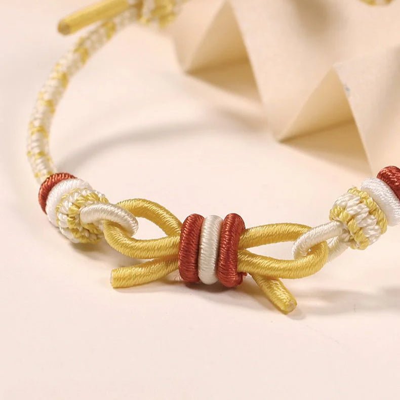 Butterfly Good Luck Red String Bracelet: Anime Character Personalized Bow Tie | STAR8S - STAR8S