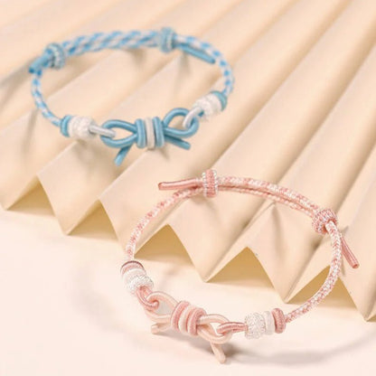 Butterfly Good Luck Red String Bracelet: Anime Character Personalized Bow Tie | STAR8S - STAR8S