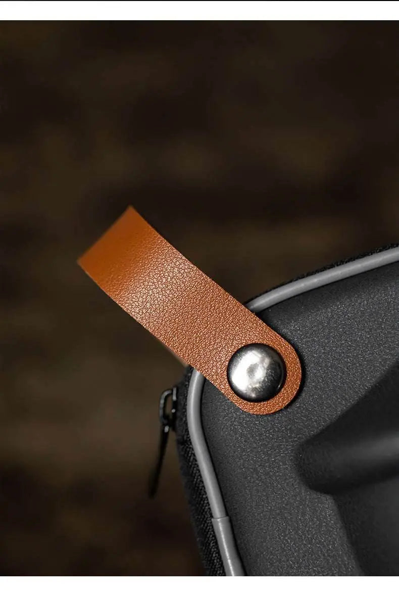 celadon ru kiln portable camping tea set personal travel kuaike cup kit - star8s