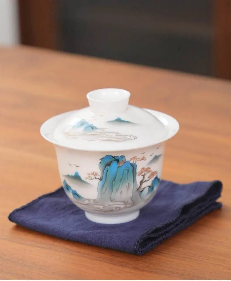 Ceramic Travel Tea Set Portable Outdoor Kuaike Cup Tea Set - STAR8S