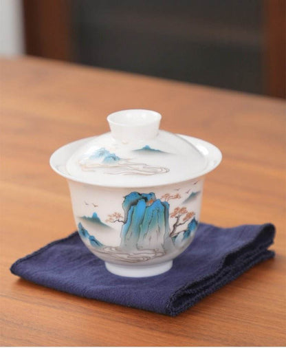 Ceramic Travel Tea Set Portable Outdoor Kuaike Cup Tea Set - STAR8S