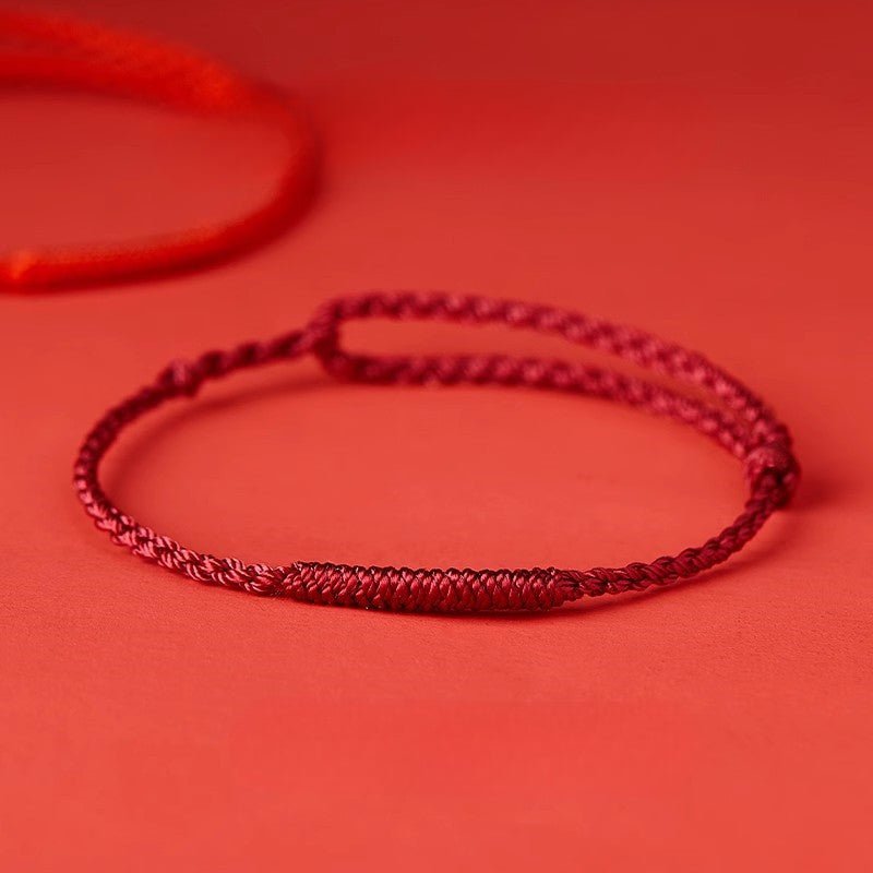 charming & blessed adjustable red string bracelet for animal year - star8s - star8s