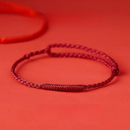 Charming & Blessed Adjustable Red String Bracelet for Animal Year - STAR8S - STAR8S