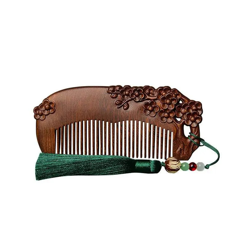 chinese hair comb – sandalwood gift for her, thoughtful & charming beaut - star8s