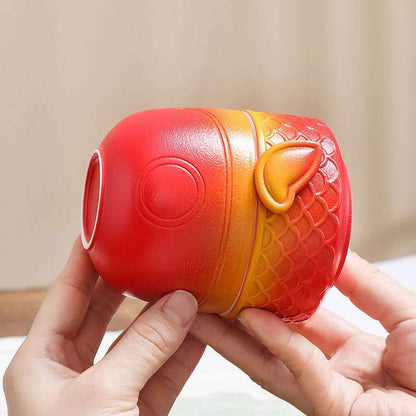 Chinese Koi Kuaike Cup Portable Gongfu Tea Set for Outdoor Gift - STAR8S