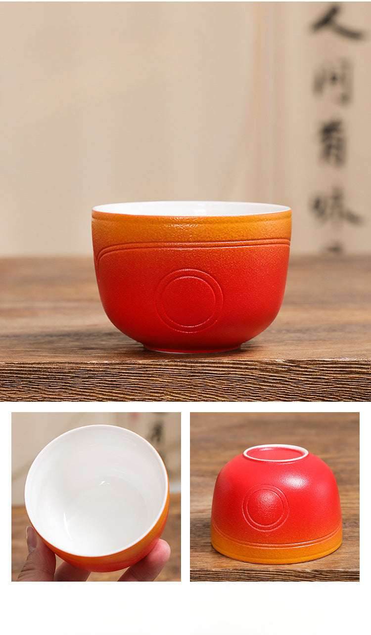 chinese koi kuaike cup portable gongfu tea set for outdoor gift - star8s