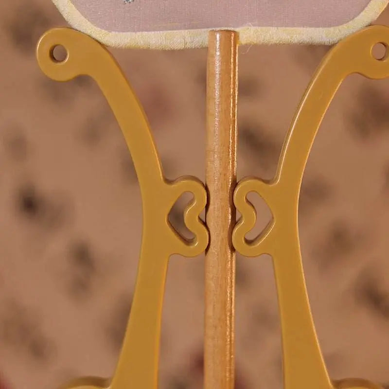 Chinese Suzhou Double - Sided Embroidered Fan with Magnolia for Hanfu & Dance - STAR8S