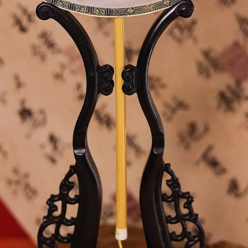 chinese suzhou embroidered round fan with epiphyllum pattern - star8s