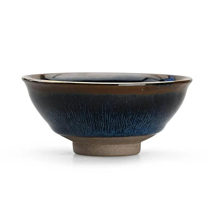 Chinese Tea Cups Handmade Yaobian Jian Zhan Ceramic Artisan - STAR8S