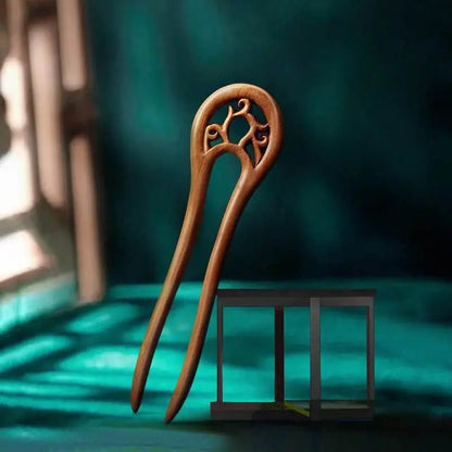 Chinese Vintage Minimalist Hairpin: Creative Premium Bun Gift for Girlfriends - STAR8S