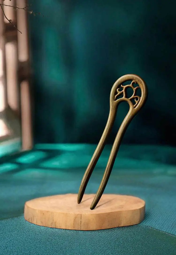 Chinese Vintage Minimalist Hairpin: Creative Premium Bun Gift for Girlfriends - STAR8S