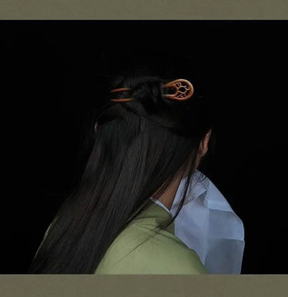 Chinese Vintage Minimalist Hairpin: Creative Premium Bun Gift for Girlfriends - STAR8S