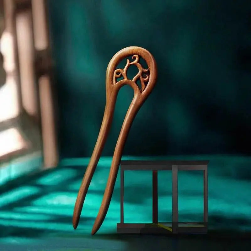 Chinese Vintage Minimalist Hairpin: Creative Premium Bun Gift for Girlfriends - STAR8S