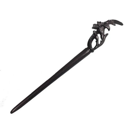 Classical Ebony Hairpin for Hanfu Bun Ballerina Bun Elegant Choice - STAR8S