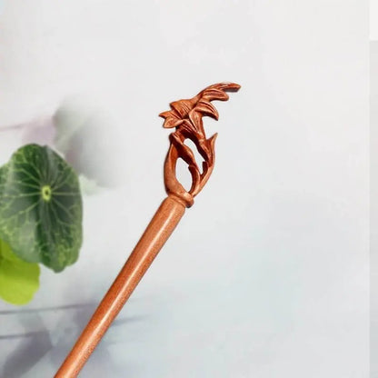 Classical Ebony Hairpin for Hanfu Bun Ballerina Bun Elegant Choice - STAR8S