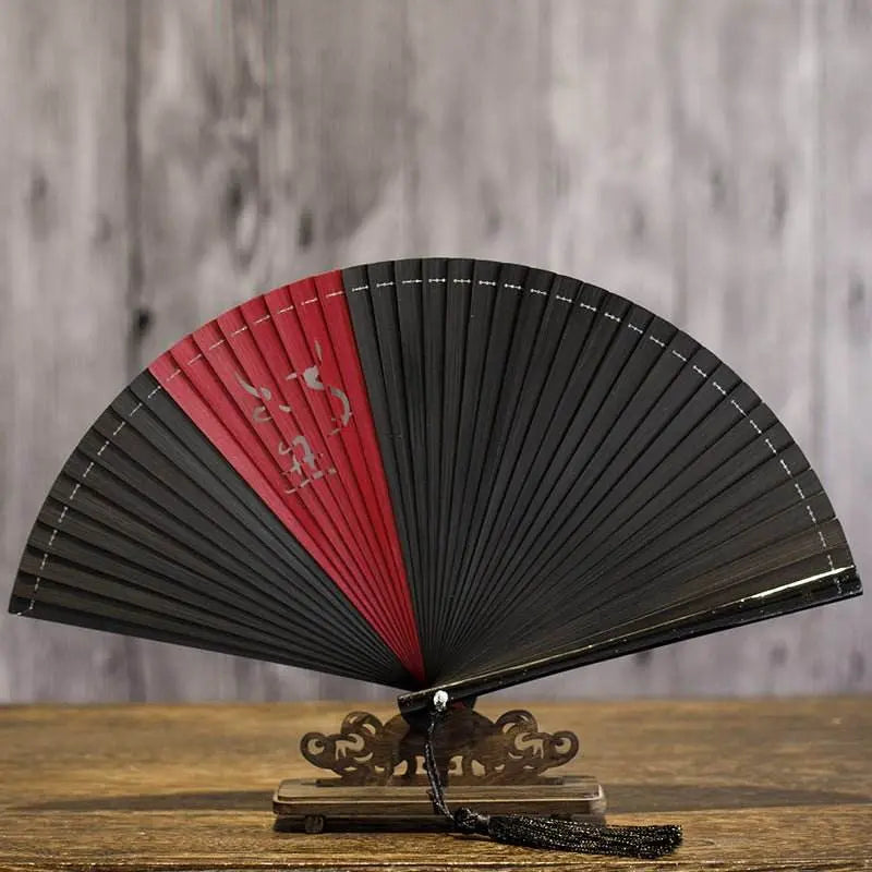 Creative Zodiac All - bamboo Folding Fan, Simple and Stylish with Ancient Charm - STAR8S