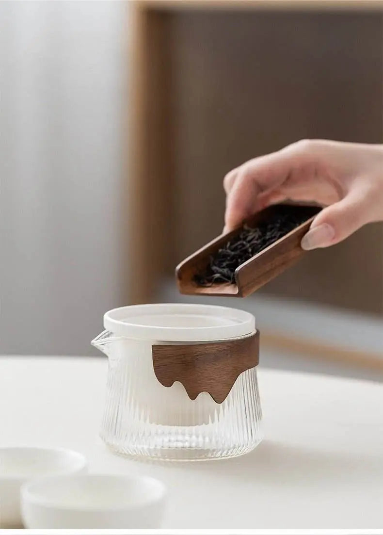 Dehua Ceramic Glass Kuaike Cup Portable Tea Set for Outdoor Events - STAR8S