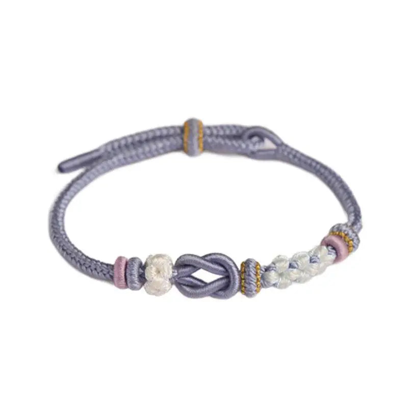 don't leave diy hand rope, hand - woven lucky jewelry for year of birth - star8s