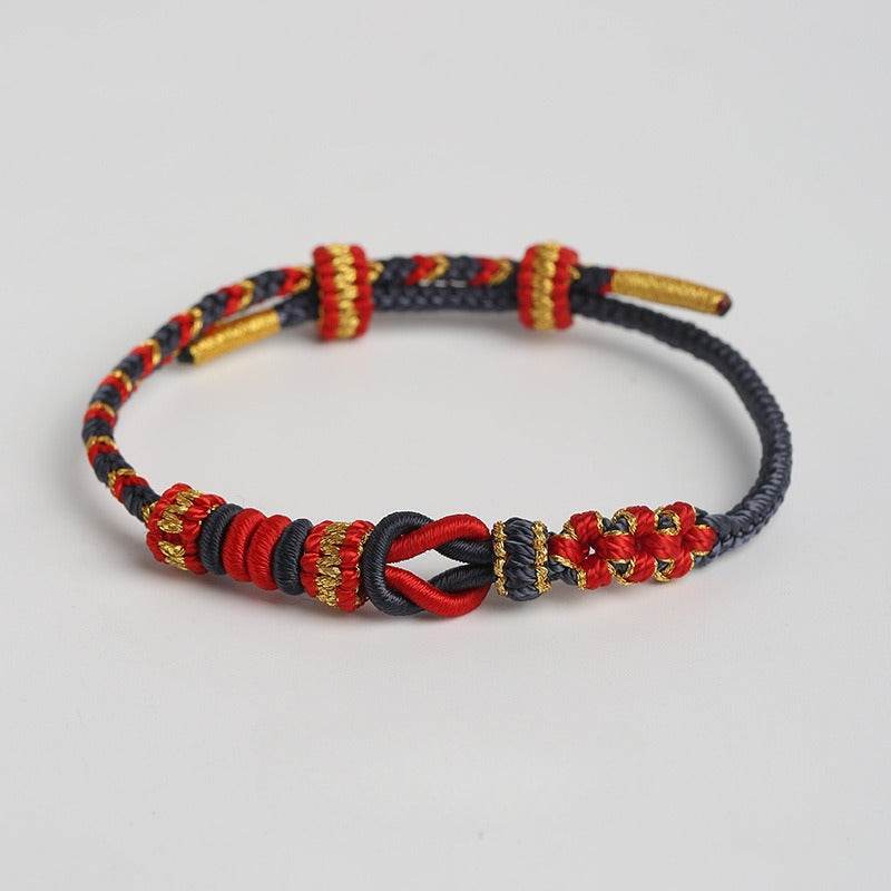 don't leave diy hand rope, hand - woven lucky jewelry for year of birth - star8s