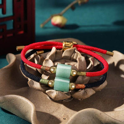 Dongling Jade Red - rope Bracelet for Couples, Chinese - style Fashion Jewelry - STAR8S