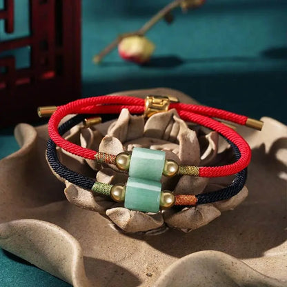 Dongling Jade Red - rope Bracelet for Couples, Chinese - style Fashion Jewelry - STAR8S