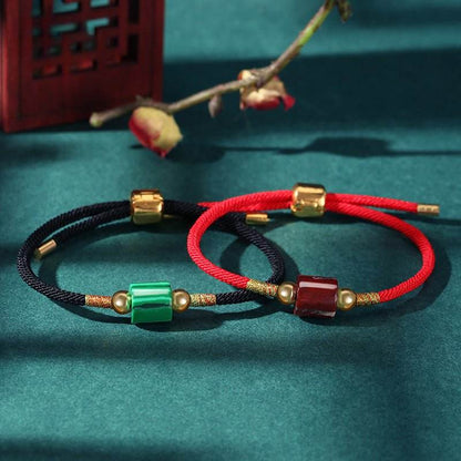 Dongling Jade Red - rope Bracelet for Couples, Chinese - style Fashion Jewelry - STAR8S