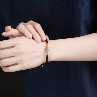 Dongling Jade Red - rope Bracelet for Couples, Chinese - style Fashion Jewelry - STAR8S