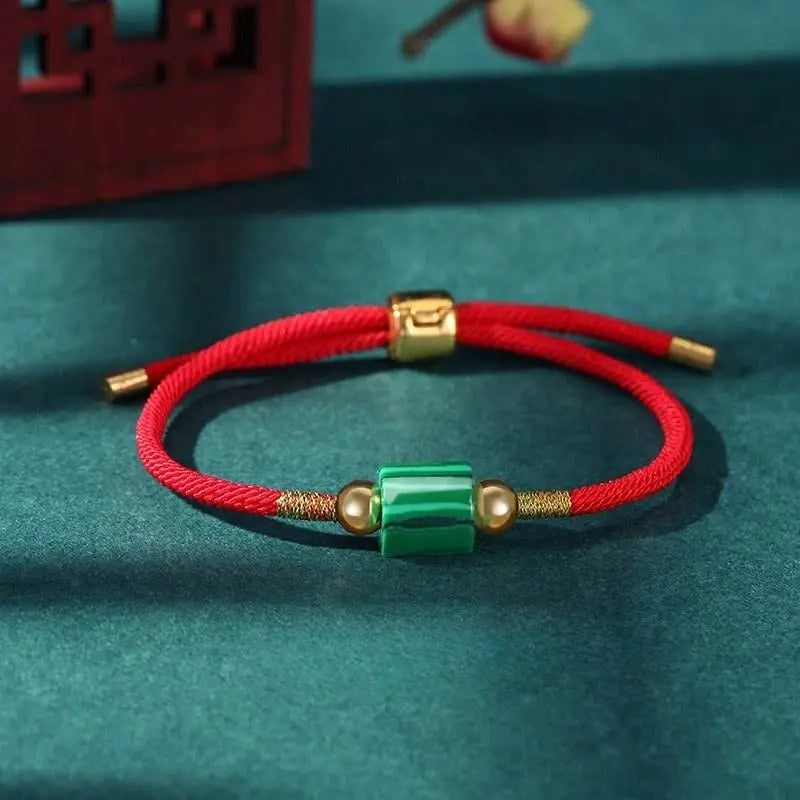 Dongling Jade Red - rope Bracelet for Couples, Chinese - style Fashion Jewelry - STAR8S