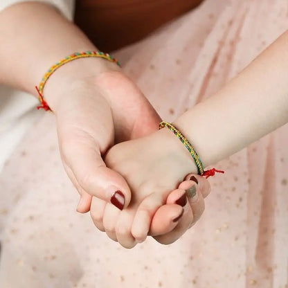 Dragon Boat Festival Colorful Rope Bracelet, Symbol of Tradition and Good Luck - STAR8S