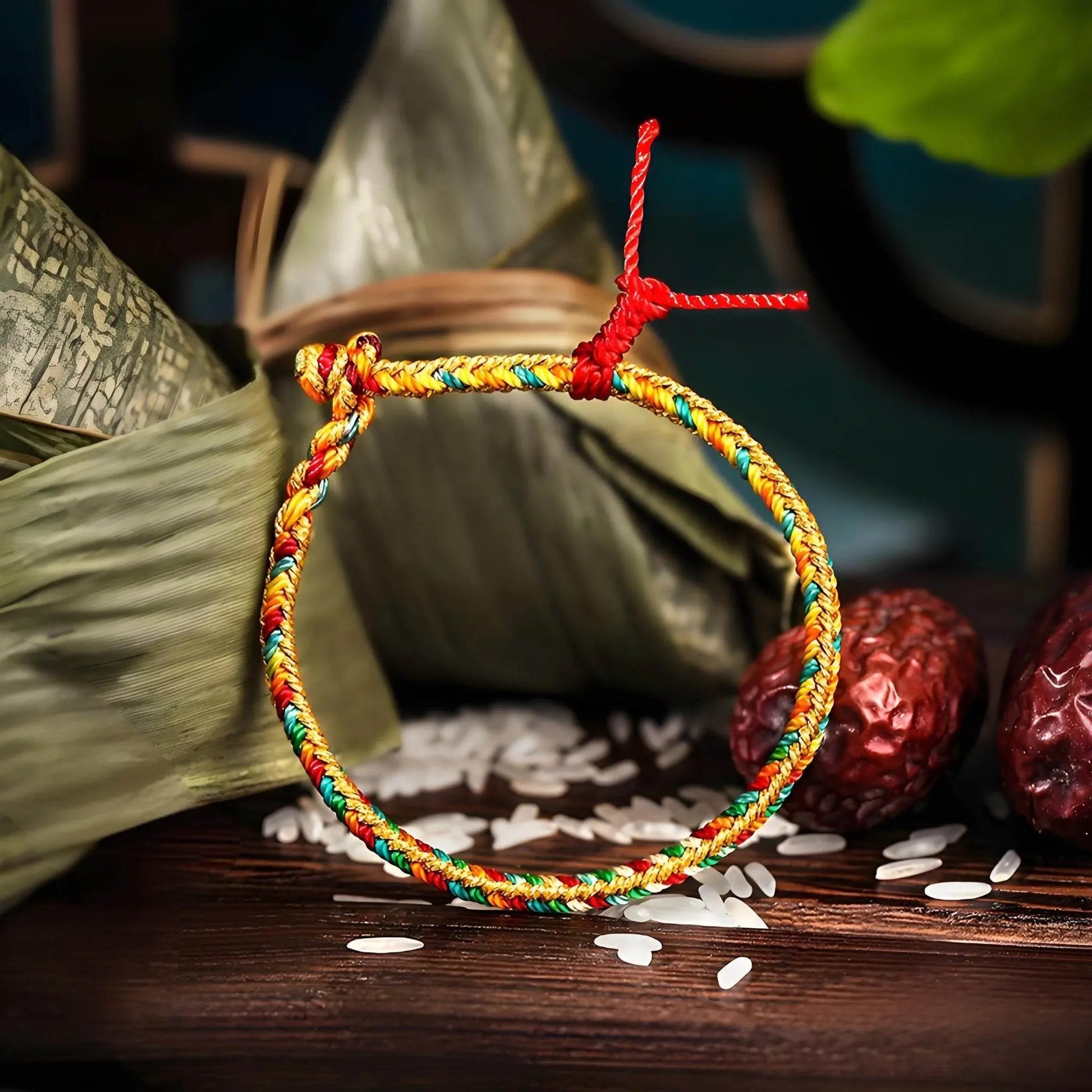 Dragon Boat Festival Colorful Rope Bracelet, Symbol of Tradition and Good Luck - STAR8S