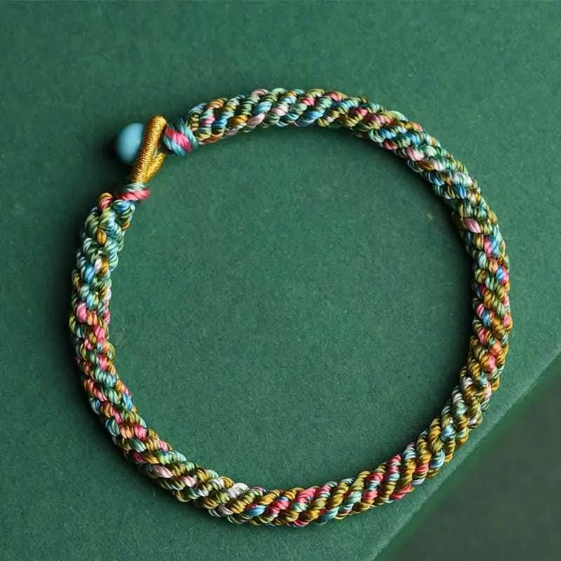 dragon boat festival red string bracelet - 5-color & charm protection - star8s star8s