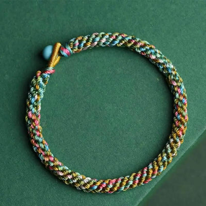 Dragon Boat Festival Red String Bracelet - 5-Color & Charm Protection - STAR8S STAR8S