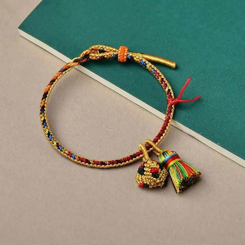 dragon boat festival zongzi red string bracelet colorful luck - star8s star8s