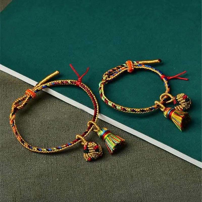 dragon boat festival zongzi red string bracelet colorful luck - star8s star8s