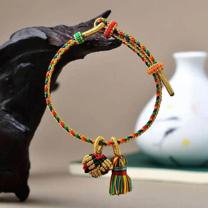 Dragon Boat Festival Zongzi Red String Bracelet Colorful Luck - STAR8S STAR8S