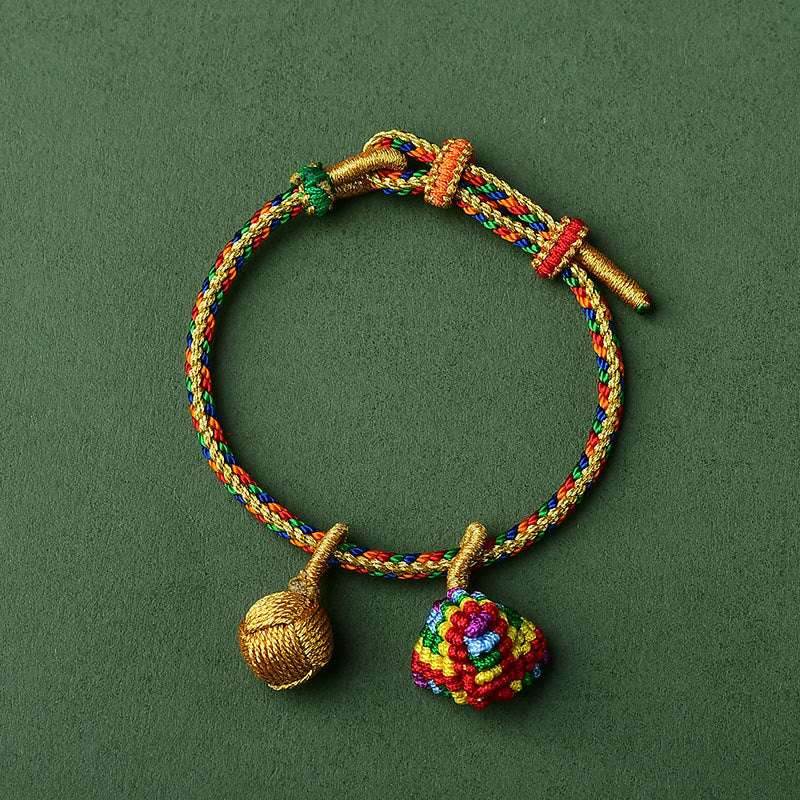 Dragon Boat Festival Zongzi Red String Bracelet Colorful Luck - STAR8S STAR8S
