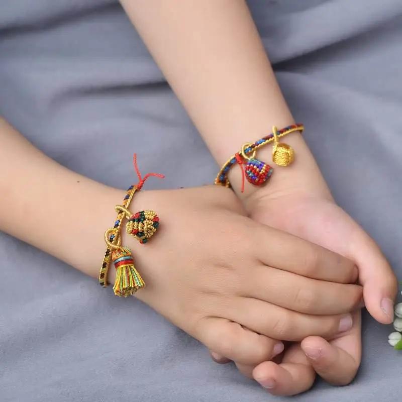 dragon boat festival zongzi red string bracelet colorful luck - star8s star8s